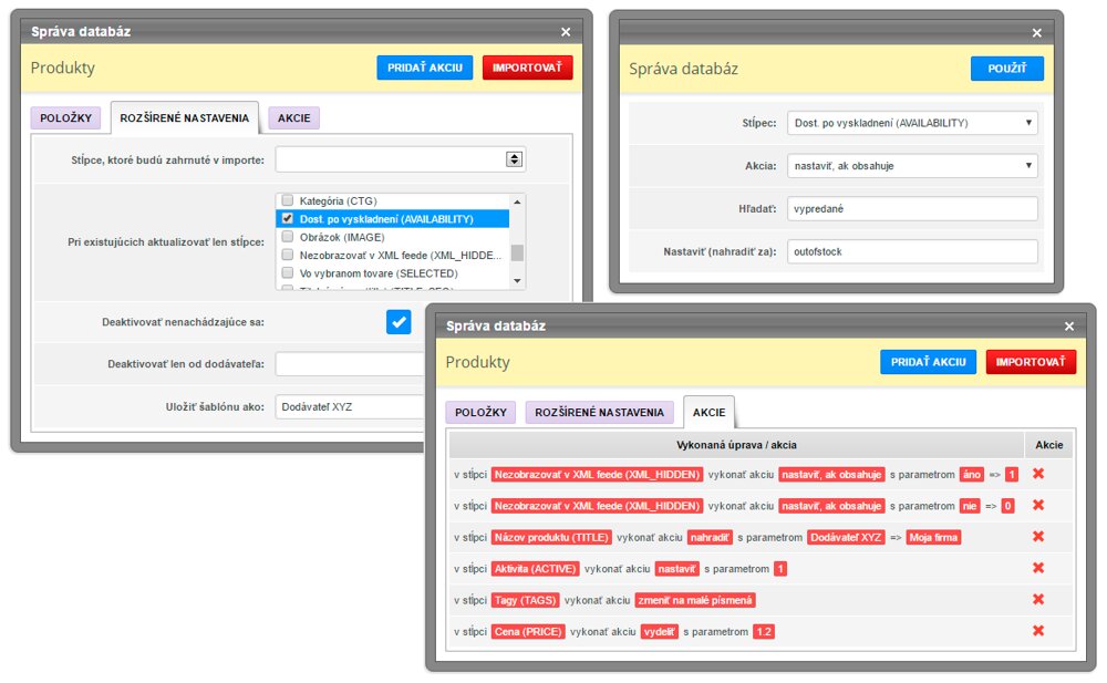 wexbo bulk import actions