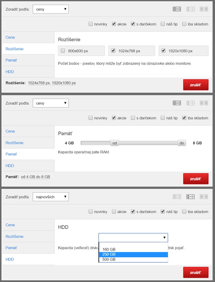 wexbo filter settings