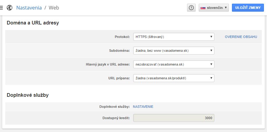 wexbo settings web domain url