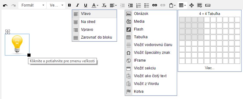 wysiwyg text editor