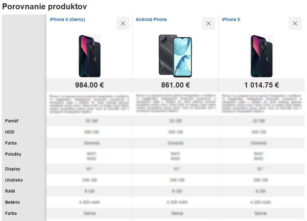 link compare products