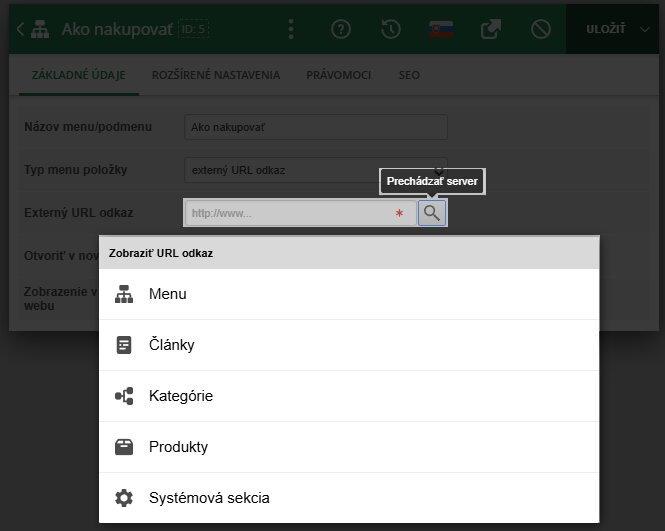 url relative system section
