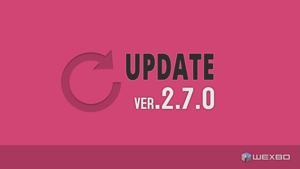 WEXBO update 2.7.0