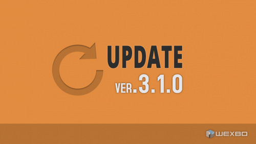 WEXBO update 3.1.0