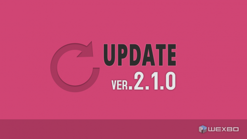 WEXBO update 2.1.0