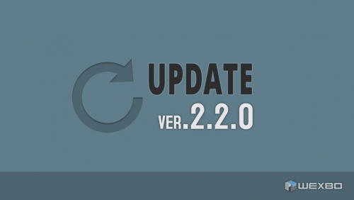 WEXBO update 2.2.0