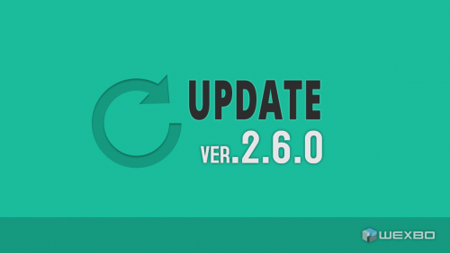 WEXBO update 2.6.0