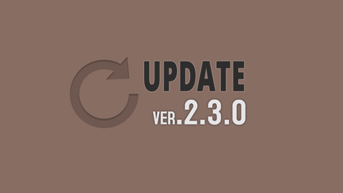 Novinky 2.3.0