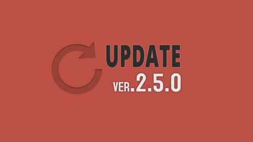 Novinky 2.5.0